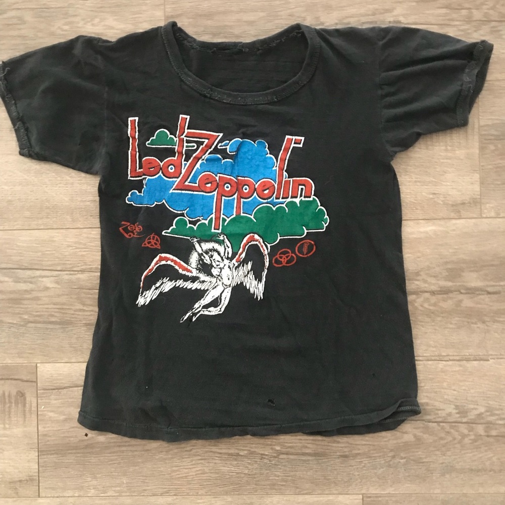 Vintage Authentic Led Zeppelin tee Authentic S